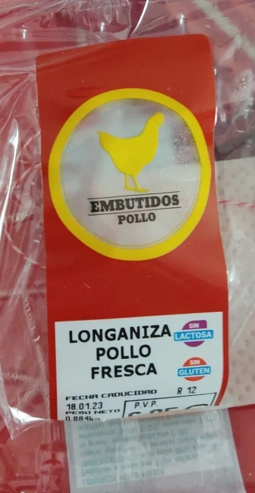 Longaniza pollo fresca