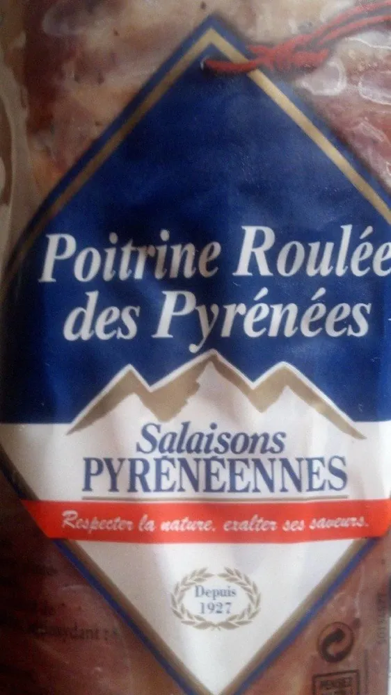Poitrine roulée des Pyrénées