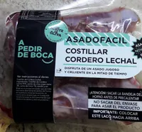 Costillar cordero lechal