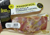 Paletilla cordero lechal