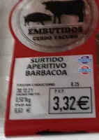 Surtido aperitivo barbacoa