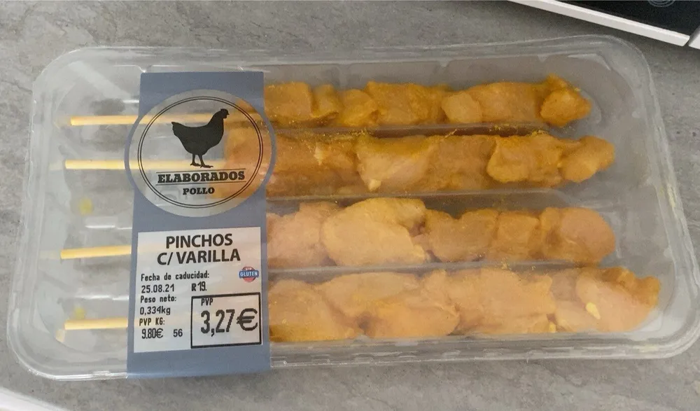 Pinchos c/varilla