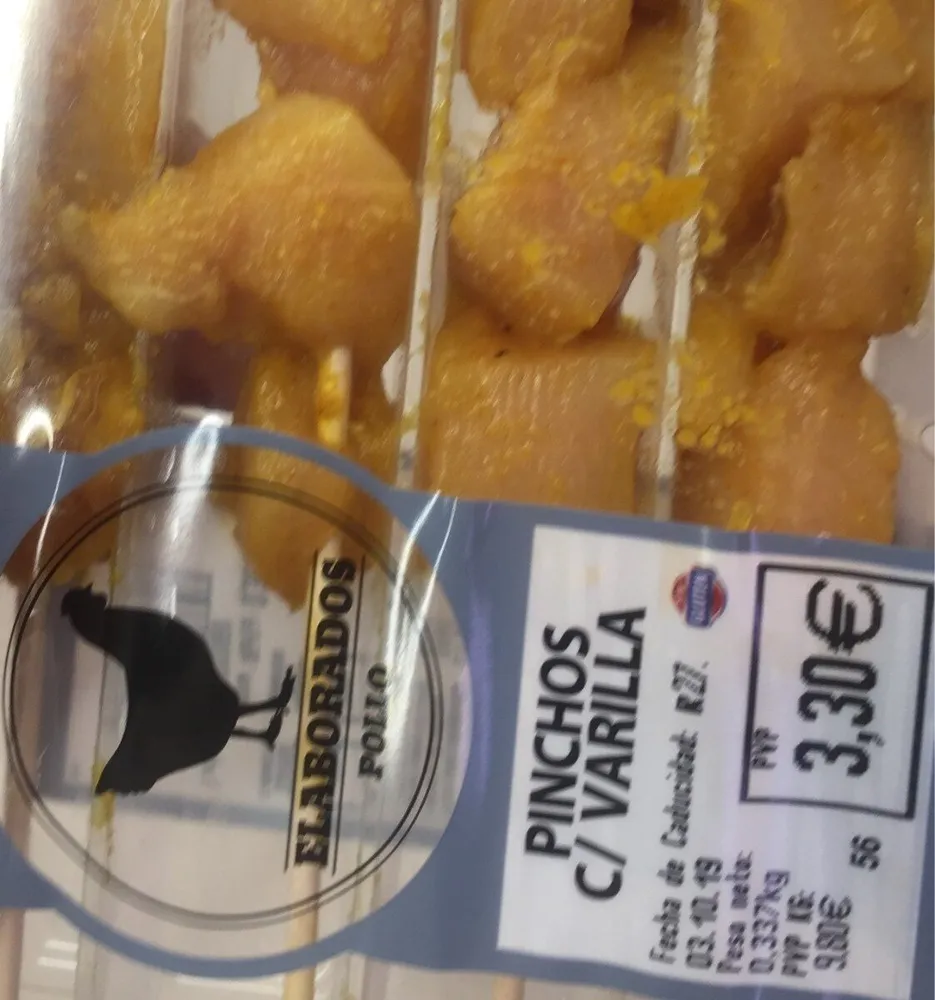 Pinchos pollo