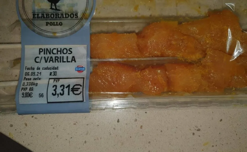 Pincho varilla