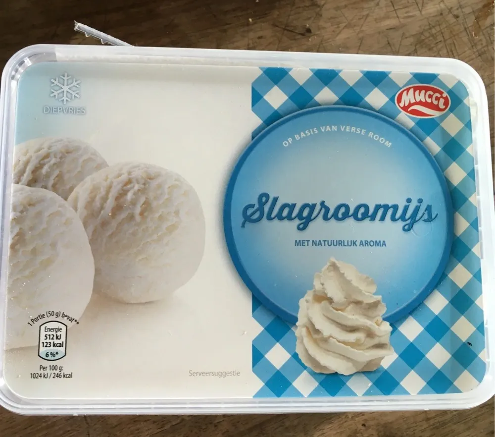 Slagroomijs