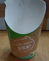 Falafel houmous wrap