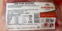 Lingua bovino salmastra
