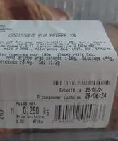 Croissant pure beurre