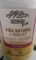 PIÑA NATURAL EN RODAJAS