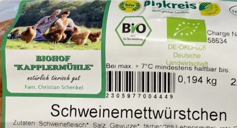 Schweinemettwürstchen