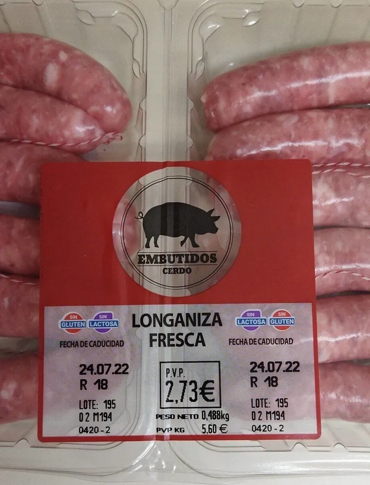 Longaniza fresca Martínez