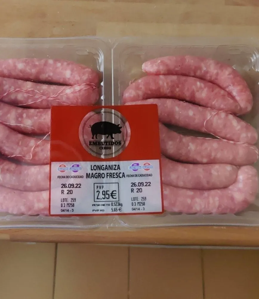 Longaniza magro fresca