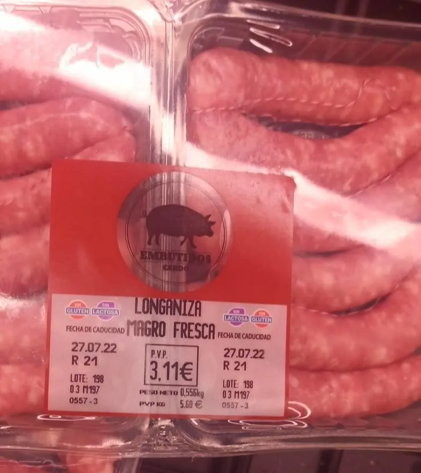 Longaniza magro fresca