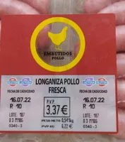 Longaniza pollo fresca