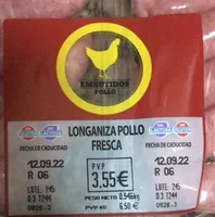 Longaniza de Pollo Fresca