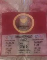 Longaniza pollo fresca