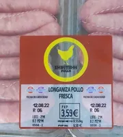 LONGANIZA POLLO FRESCA