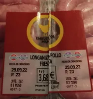 Longaniza de pollo