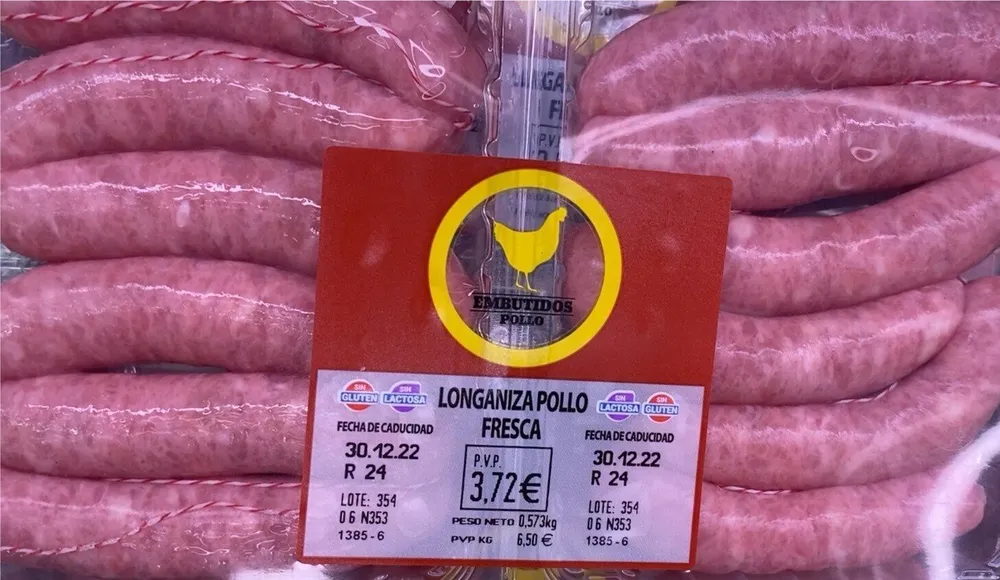 Longaniza pollo fresca