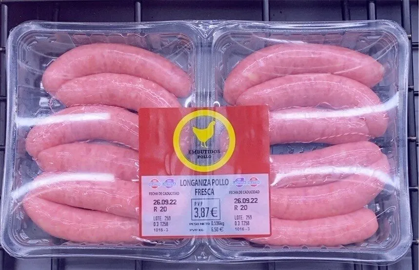 Longaniza pollo fresca