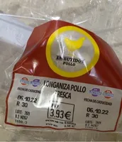 Longaniza de pollo fresca