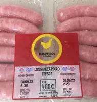 Longaniza pollo fresca