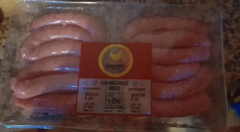 Longaniza pollo fresxa