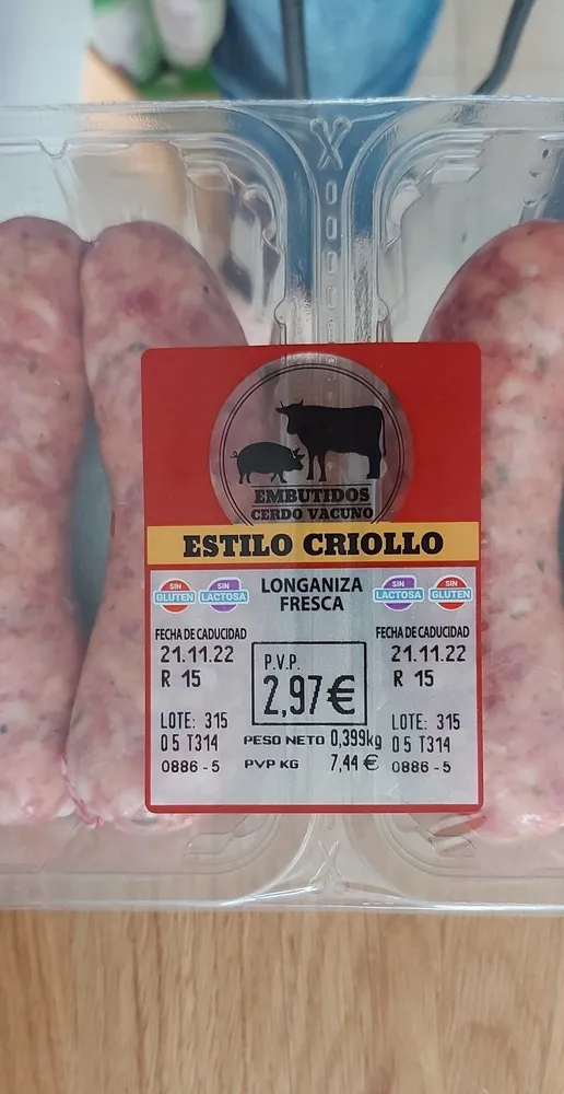 Chorizo criollo