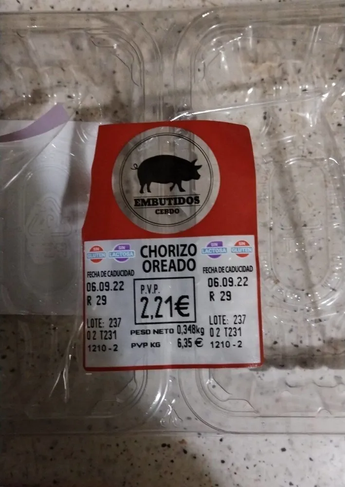 Chorizo oreado
