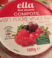 Compote van rode vruchten