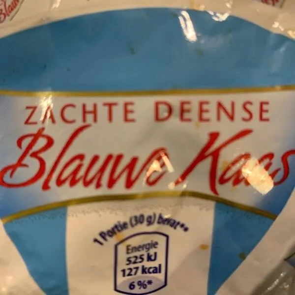 Zachte Deense blauwe kaas