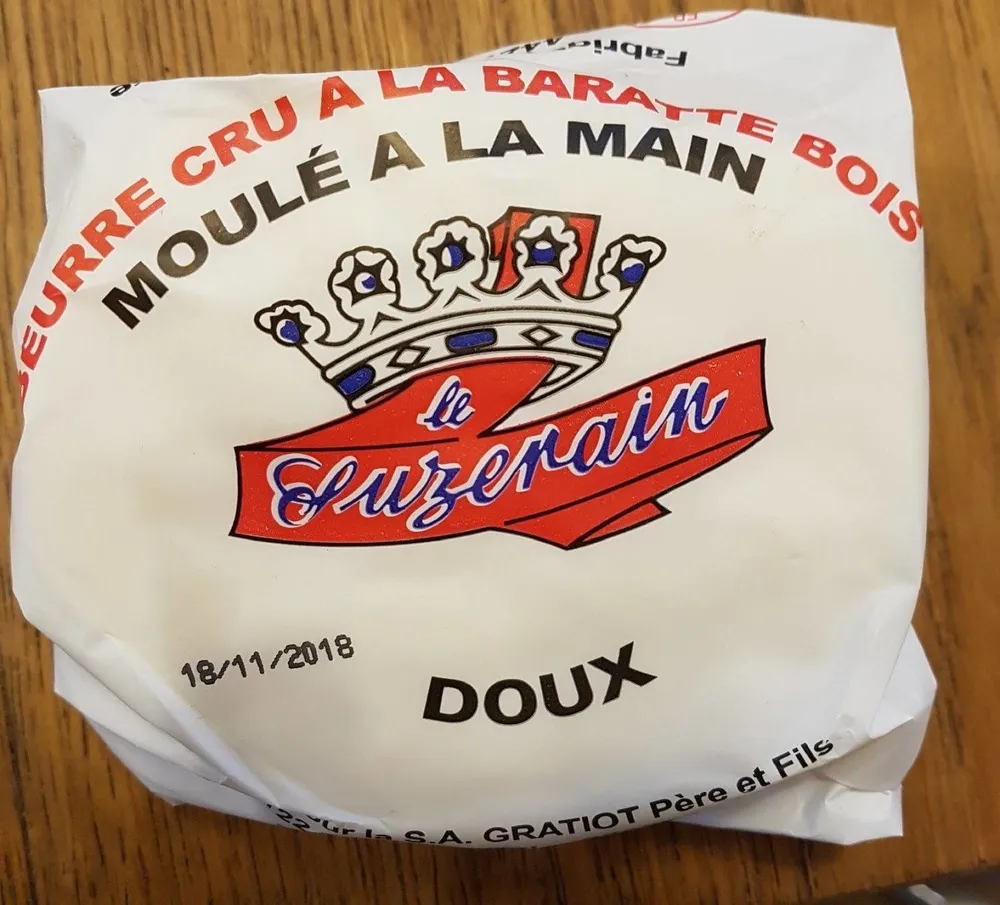 Beurre cru à la baratte bois