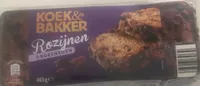 Rozijnen koek