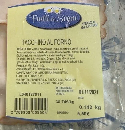 Tacchino al forno