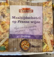 Maaltijdschotel op franse wijze
