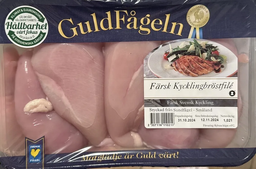 Kycklingbröstfile