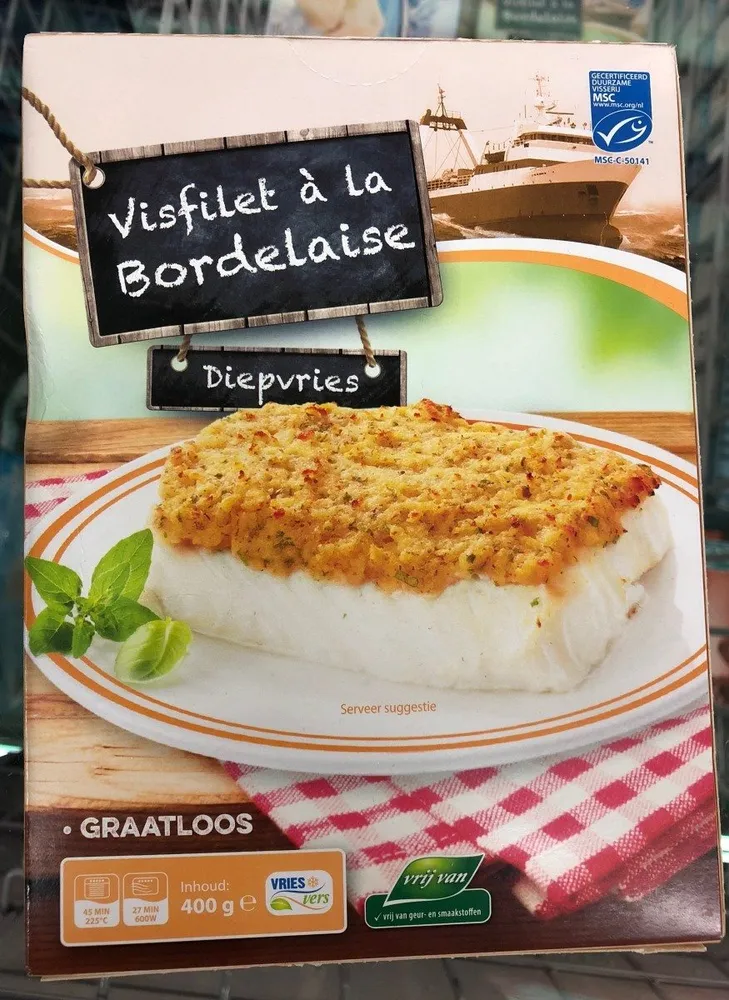Visfilet a la bordelaise