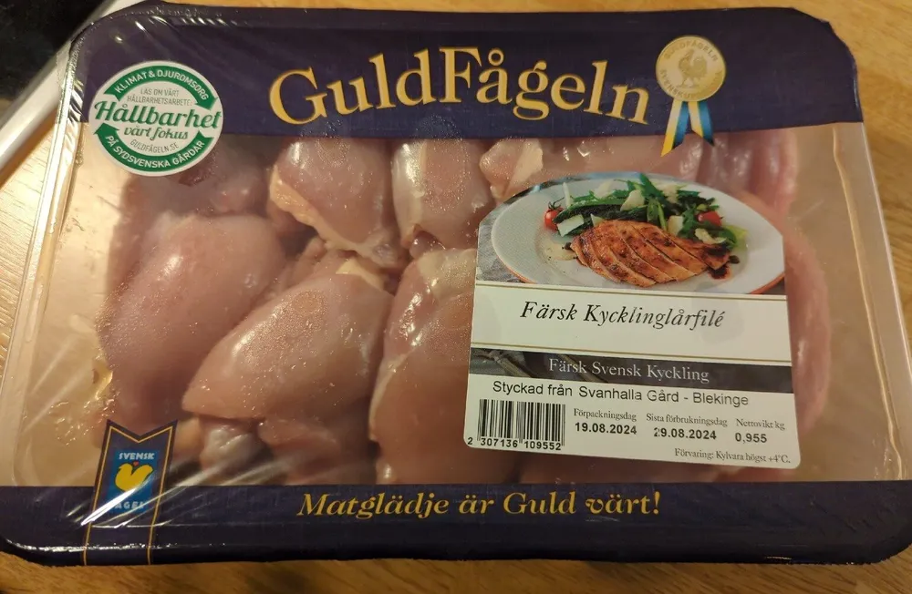 Färsk Kycklinglårfilè