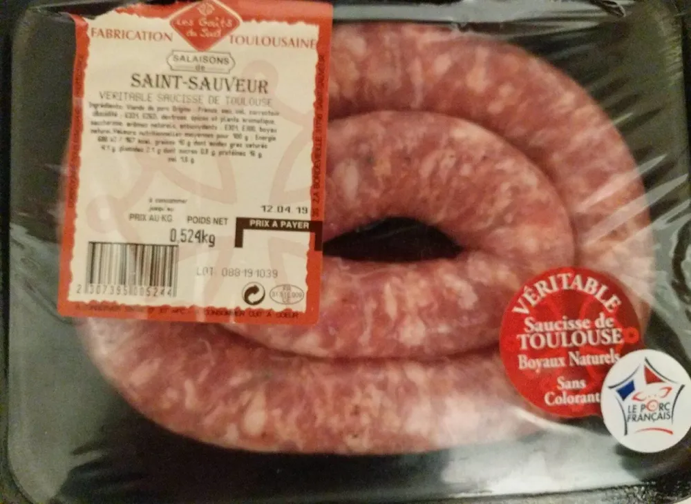Saucisse de toulouse