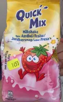 Poudre milkshake fraise