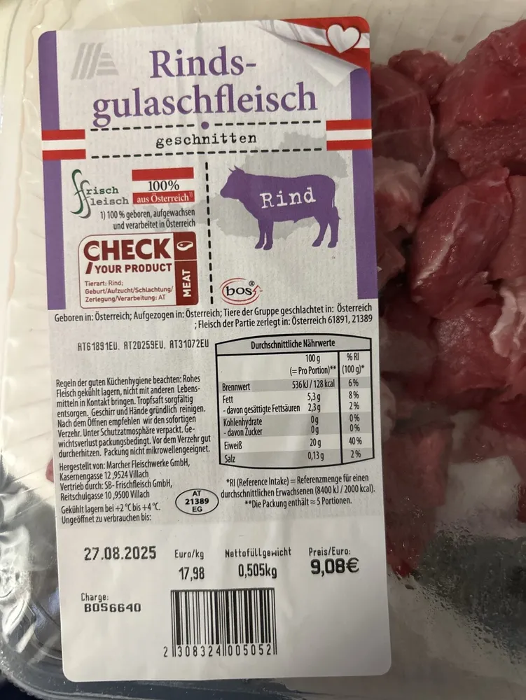 rindsfleischgulasch