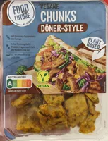 Vegane Chunks Döner-Style