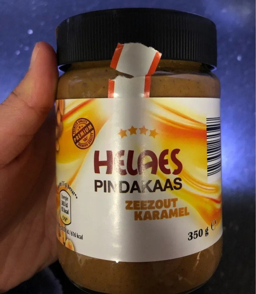 Peanut butter with seasalt and caramel