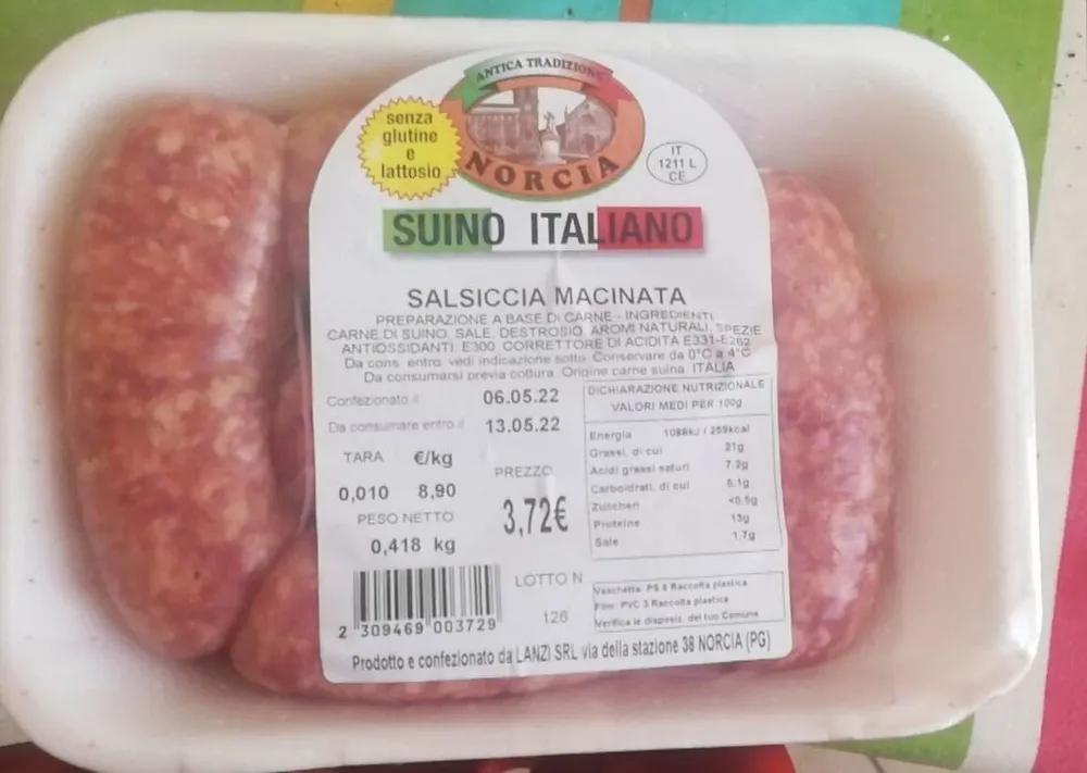 Salsiccia macinata