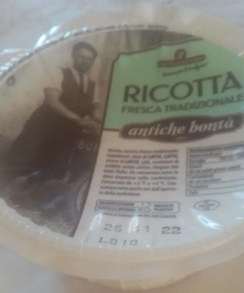 Ricotta antiche bontà