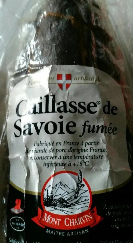 Caillasse de Savoie fumée