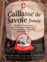 Caillasse de savoie fumee