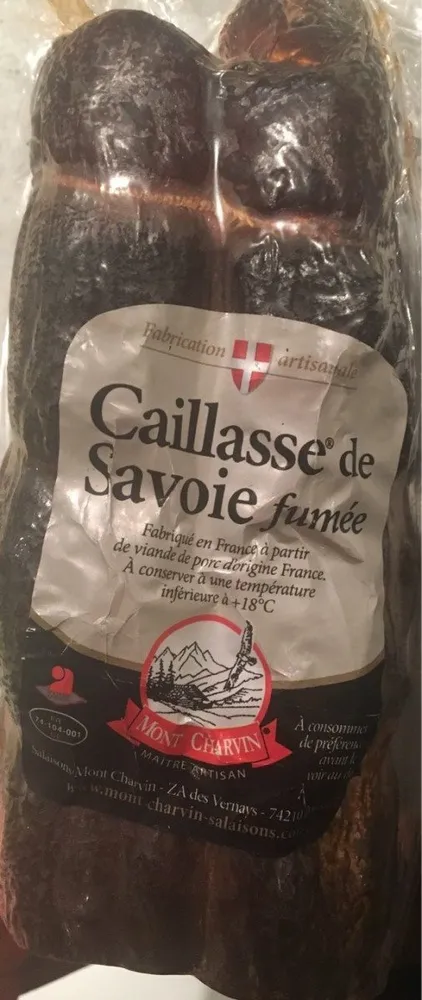 Caillasse de savoie fumee