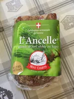 L'ancelle viande de port séchée au Sapin