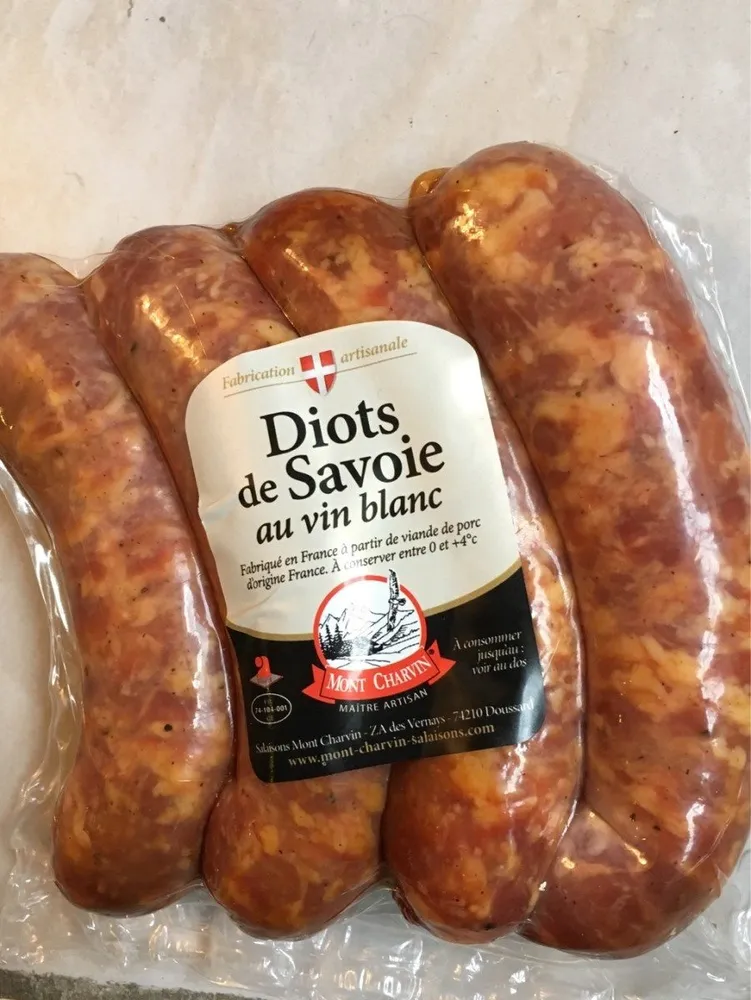 Diots de savoie au vin blanc